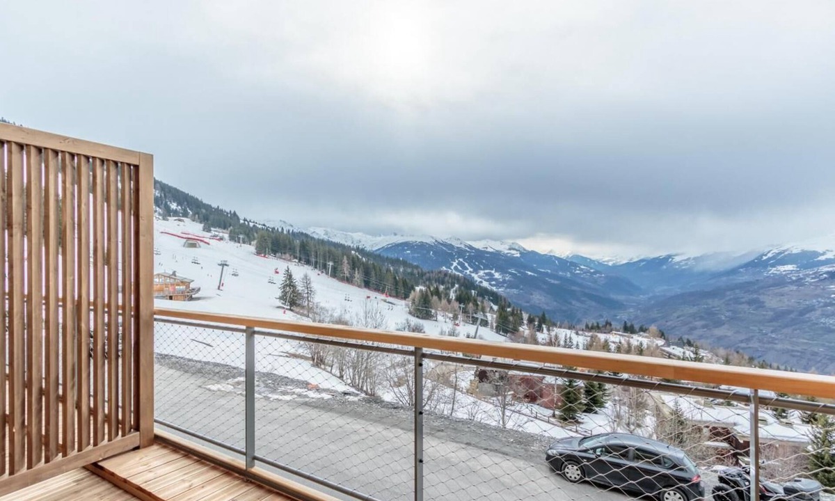 Arc-1600 Apartment | 3rd floor, fitness, swimming pool, sauna, hammam, balcony, ski locker, 90m², Les Arcs