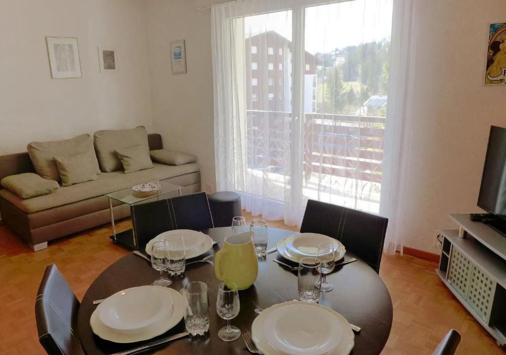 Randogne Apartment | Apartment Europa by Interhome