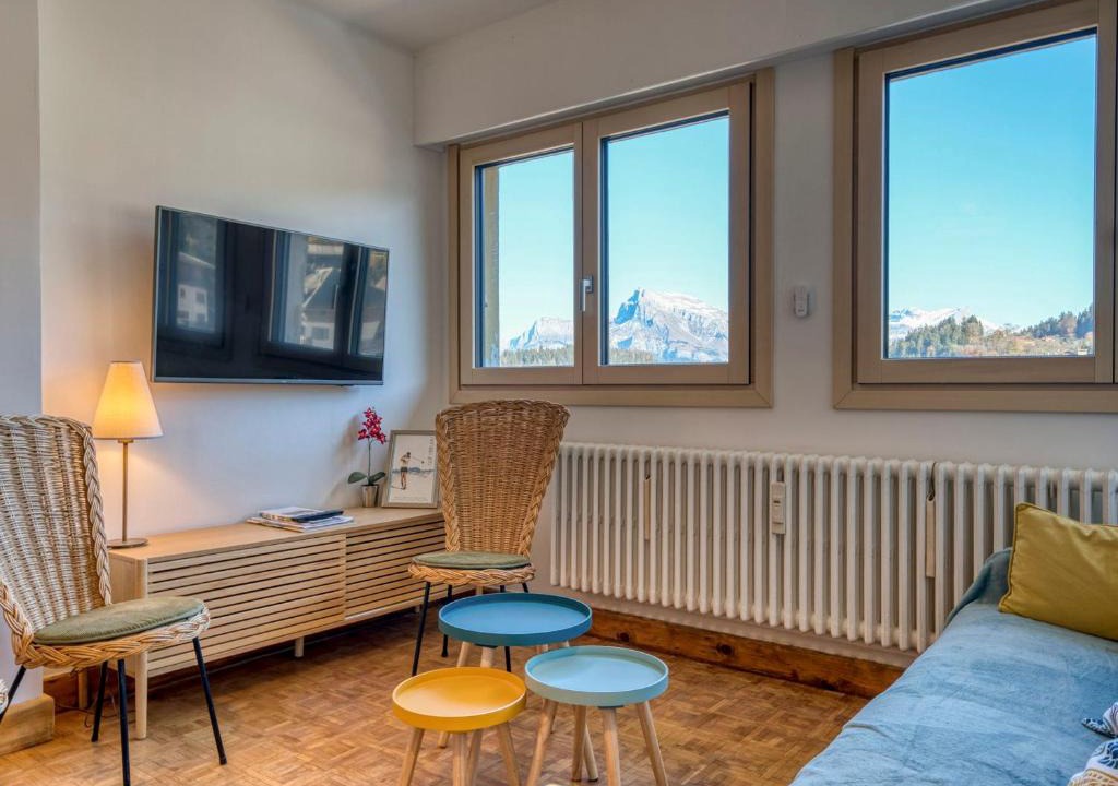 Megeve Apartment | Appartement 2 pièces au cœur de Megève, accès rapide télécabine - FR-1-453-280