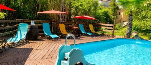 Orange Apartment | Appartement charmant près d'Orange avec piscine partagée