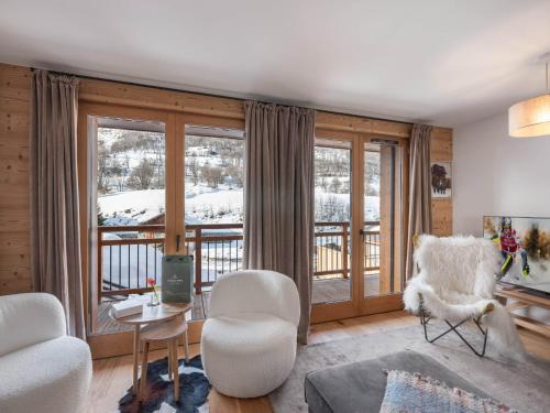 Le Bettaix Apartment | Appartement neuf 3 chambres proche pistes avec parking - FR-1-570-58