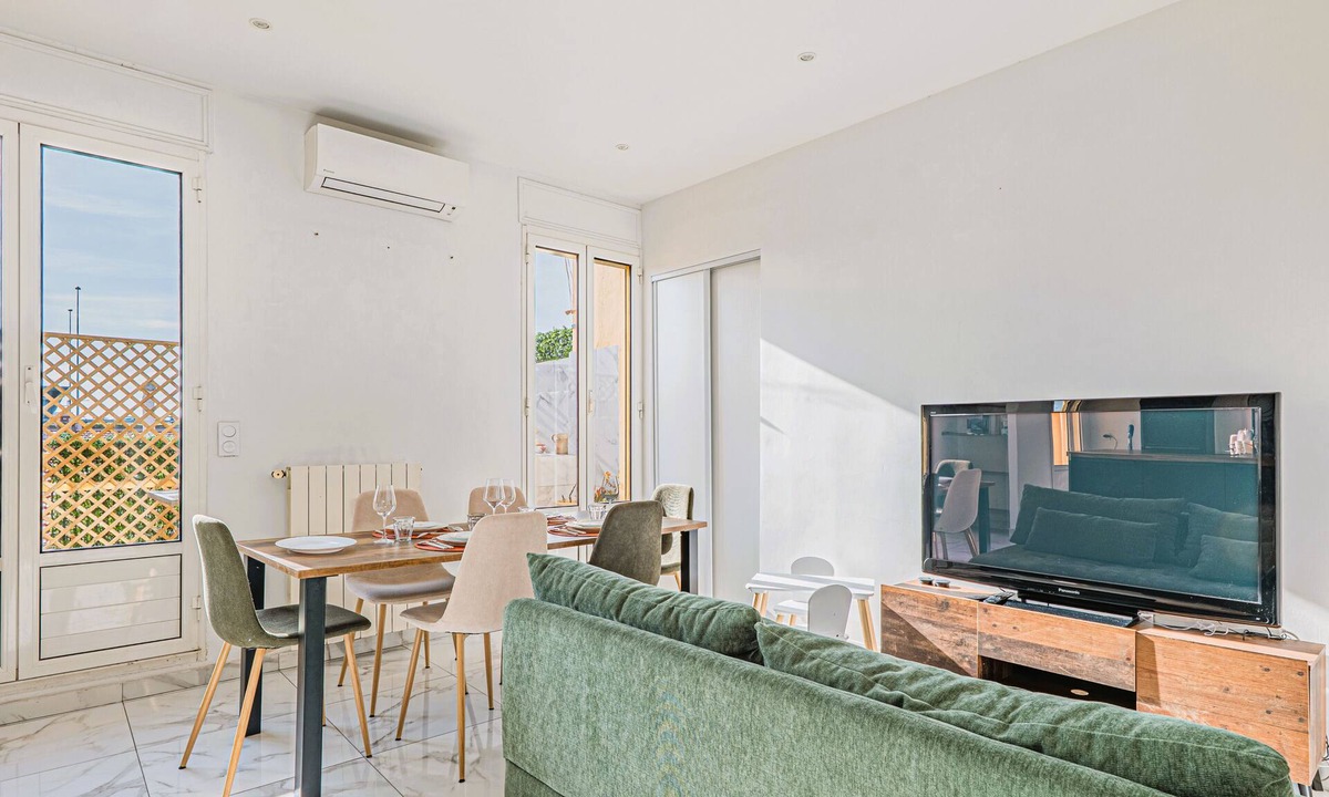 Vernier Apartment | Bail mobilité - Appartement 2 ch - Nice centre