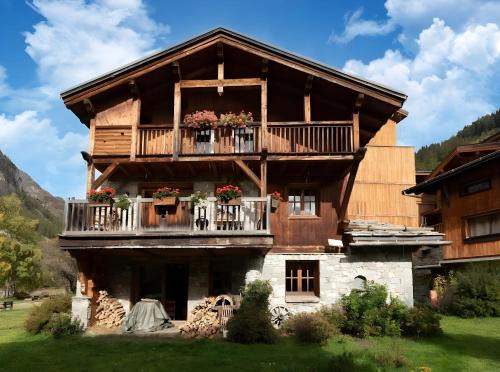 Les Brevieres Ski Chalet | Casa-Chalet Brizolée avec vue sur le lac à Tignes