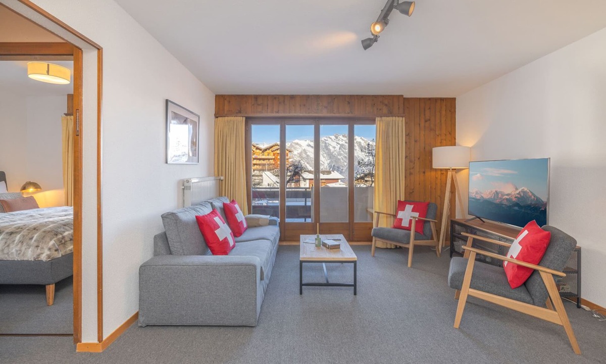 La Tzoumaz Apartment | Central Apartment in La Tzoumaz - Last minute deal