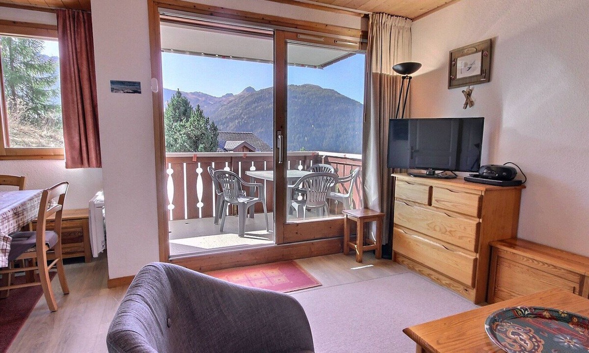 Vallandry Apartment | Charming 3-room apartment in Vallandry, 6 pers, near slopes and shops