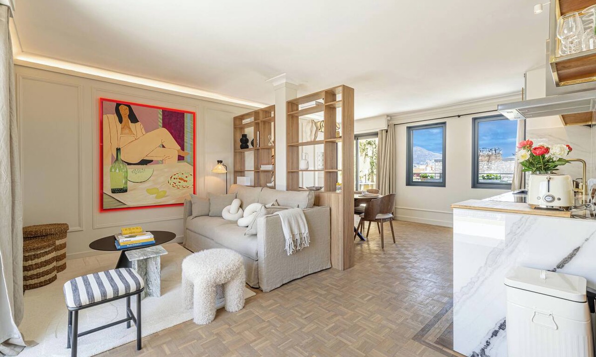 Thiers Apartment | Exceptional Penthouse, 2 BDR Suites, 3 spacious terraces, Sea view, Elevator, AC