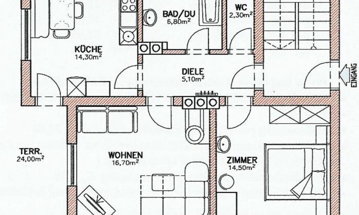 Wenns Apartment | Ferienwohnung Erdgeschoss - Appartements Jeitner