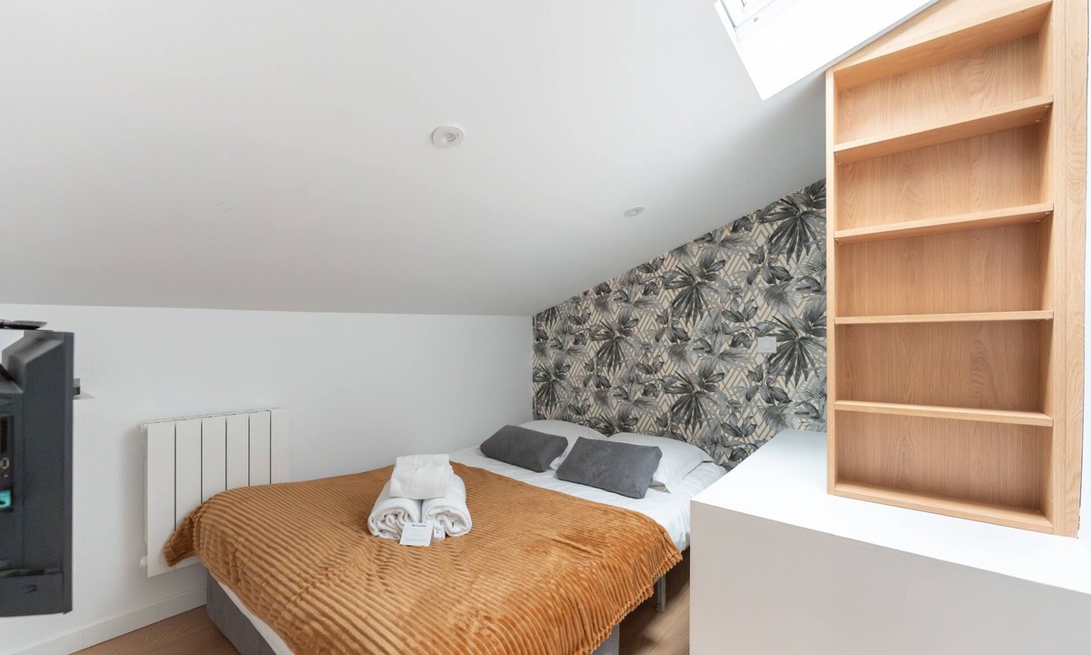Boucle - Gros Caillou Apartment | Le Petit Canut - T1 sous les toits avec vue