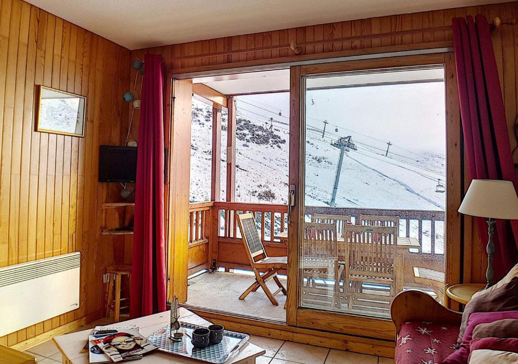 Reberty Apartment | Les Menuires : Appartement 6 pers, balcon, skis aux pieds - FR-1-344-757