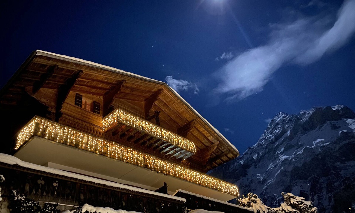 Grindelwald Apartment | Quiet, centrally located apartment with unobstructed views of the mountains + north face of the Eiger!