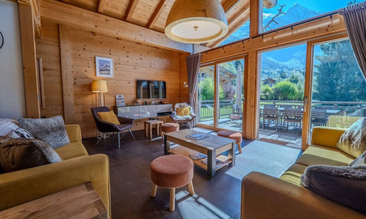 Les Bossons Ski Chalet | Vieil Ours - Douillet Chalet |11pax |Familial | Vue Mt-Blanc
