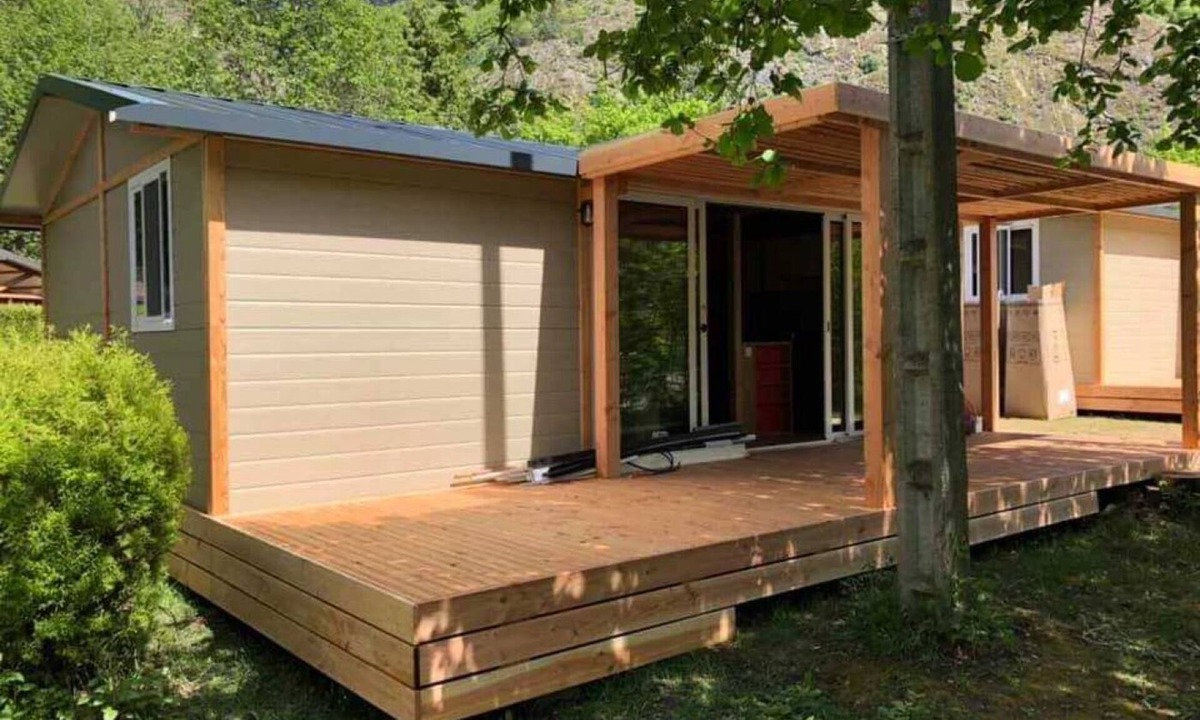 Monoblet Ski Chalet | ZEcamping 4 étoiles piscine locatif clim 52m2 8 pers