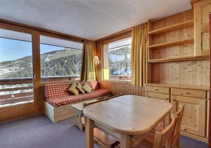 150m from resort center, 2nd floor, balcony, 33m², Méribel-Mottaret
