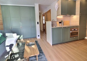 Renovated 2-room cabin apartment, Méribel, pets allowed