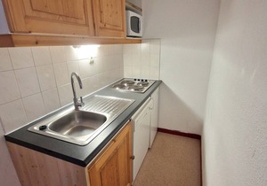 Valfréjus: 2-room + cabin, central location, 4/6 people