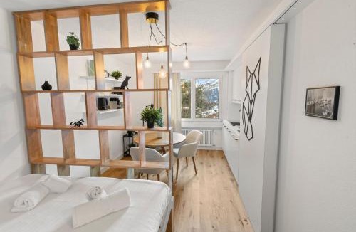 Leukerbad Apartment | Élégant studio à proximité des pistes et des bains