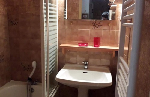 Aussois Apartment | 150m from resort center, Ground floor, balcony, tv, ski locker, 24m², Aussois