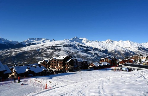 Vallandry Apartment | 150m from resort center, Ground floor, balcony, tv, ski locker, 25m², Peisey-Vallandry