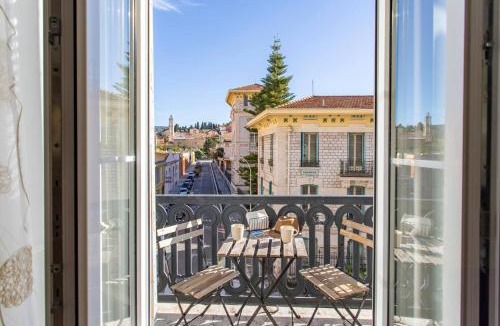 Carabacel Apartment | #17 Staywizus -Suite Gioffredo 3 BDR AC - 5mins Vieux Nice Port