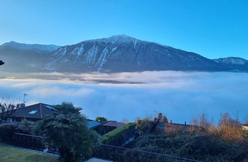 Carlazzo Apartment | 2-bedroom apartment (Glicine), balcony, pool, grill, mountain and lake views.