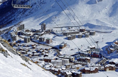 Le Lavachet Apartment | 20m from resort center, 3rd floor, balcony, tv, ski locker, 24m², Tignes