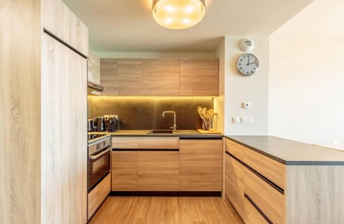 Arc-1600 Apartment | 3rd floor, view valley, fitness, swimming pool, sauna, hammam, balcony, ski locker, 95m², Les Arcs