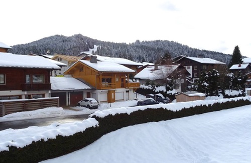 Les Gets Apartment | 4-Room Duplex, 8 ppl, comfortable, central street, garage, south-facing