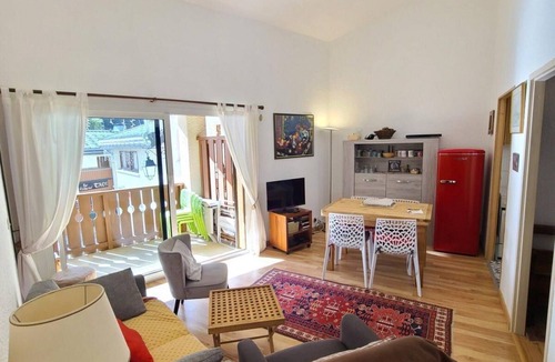 Villarodin-Bourget Apartment | 50m from resort center, Ground floor, balcony, parking, tv, 52m², La Norma