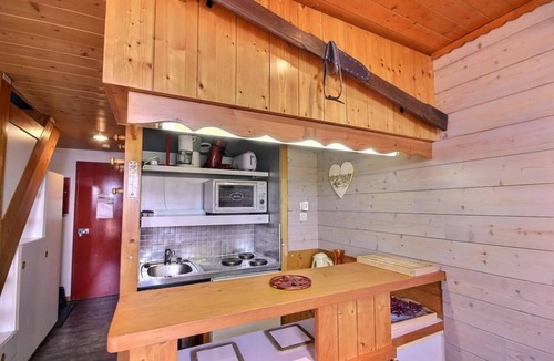 Vallandry Apartment | 50m from resort center, Ground floor, balcony, tv, 40m², Peisey-Vallandry