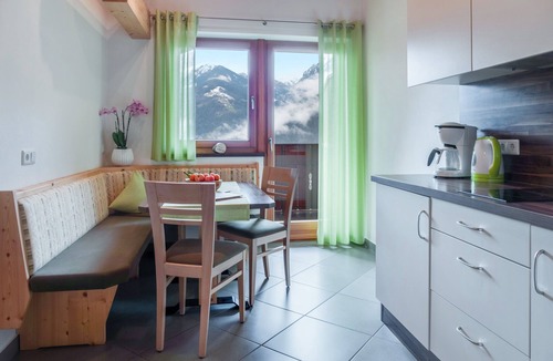 San Leonardo in Passiria Apartment | Apartment 'Hofschenke Pfeiftal - Bergwiese' with Mountain View, Shared Garden and Wi-Fi