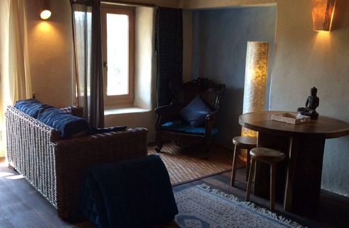 Plateau de Diesse Apartment | Appartement Bleu zen Terrasse