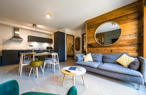 Saint-Sorlin-d'Arves Apartment | Appartement Haut de Gamme au cœur du village avec terrasse de 34m2 - 6 personnes