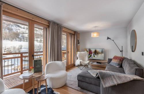 Le Bettaix Apartment | Appartement neuf 3 chambres proche pistes avec parking - FR-1-570-58