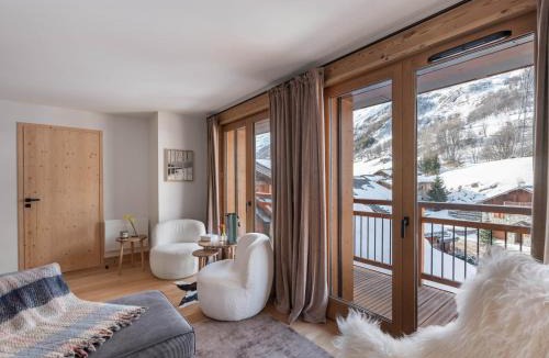Le Bettaix Apartment | Appartement neuf 3 chambres proche pistes avec parking - FR-1-570-58