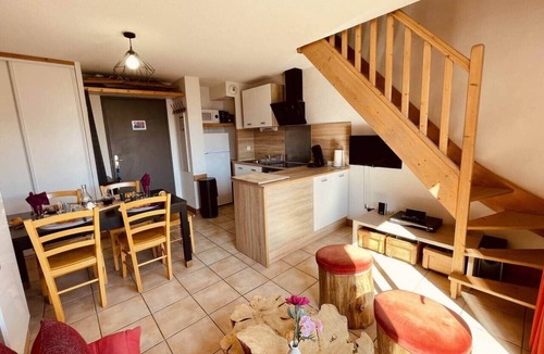 Aussois Apartment | Apprt Front de Neige Aussois -6 Pers- Le Marmotton
