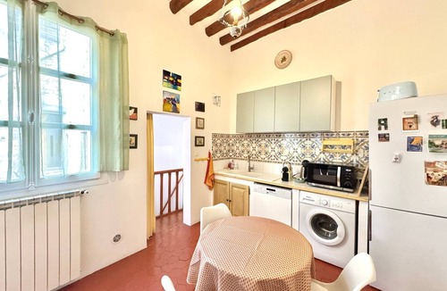 Quartier Administrations Apartment | Au Croco fleuri, 50m des arènes, terrasse