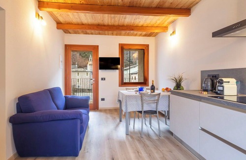 Cosio Valtellino Apartment | Beautiful apartment for 2 people with WIFI, A/C, TV and terrace