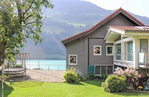 Lungern Apartment | Beautiful apartment for 6 guests with WIFI, patio and panoramic view