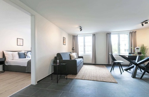 St. Gallen Apartment | book2stay 2-room apartment #2 Rosenberg up to 4 people