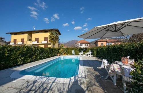 Leggiuno Apartment | Casa Amabile in Leggiuno Salty-Water Pool - Happy Rentals