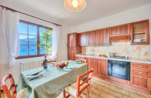 Crabbia House | Casa Serena: Lake Orta View Porch and Garden, Pettenasco, Italy