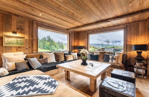 Demi-Quartier Ski Chalet | Chalet, 2nd floor, terrace, fireplace or stove, tv, 350m², Combloux