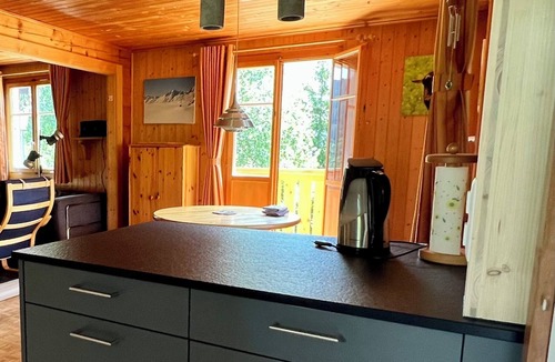 Fiesch House | Chalet Maxima is located in «Uuf dr Egga», a very sunny south facing slope just