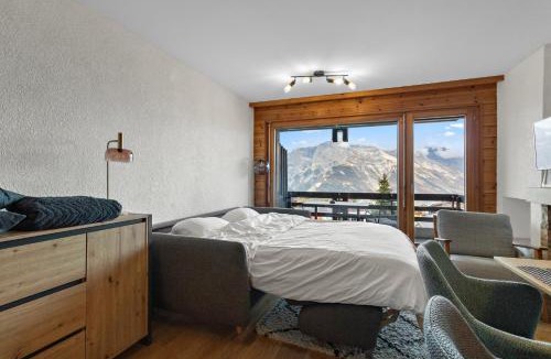 Saint-Pierre-de-Clages Apartment | Charmant studio à côté des pistes de ski