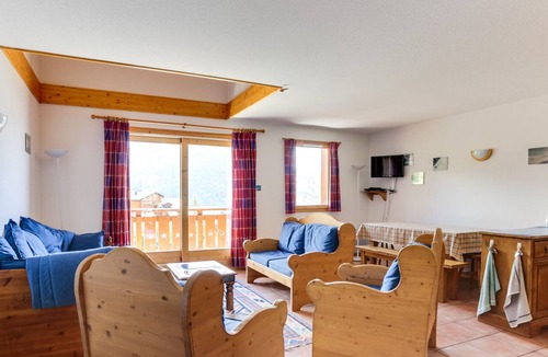 Vallandry Apartment | Charming 4-Room Apartment in Vallandry, Pets Allowed