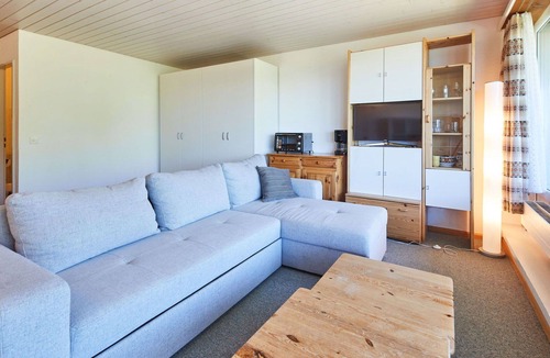 Sion Apartment | Cosy apartment for 4 people with pool, WIFI, TV, balcony and panoramic view