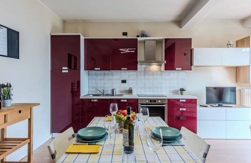 Calozzo Apartment | Cosy apartment for 5 guests with pool, WIFI, TV and patio