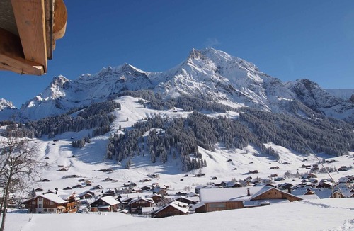 Adelboden Apartment | Cozy vacation apartment directly on the "Chuenisbergli" ski slope.