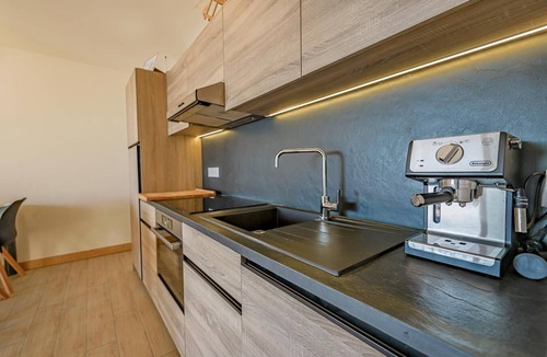 Arc-1600 Apartment | Fitness, swimming pool, sauna, hammam, terrace, ski locker, 75m², Les Arcs