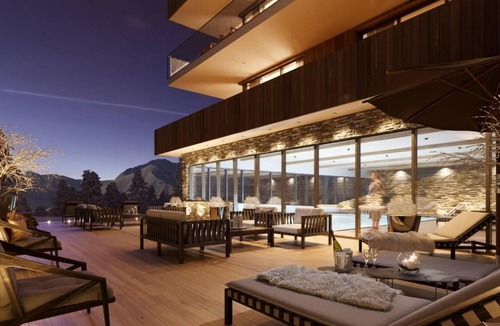 Arc-1600 Apartment | Fitness, swimming pool, sauna, hammam, terrace, ski locker, 75m², Les Arcs